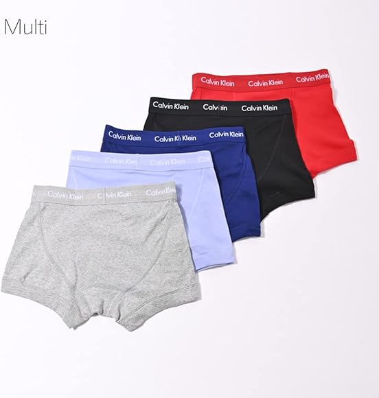 [カルバンクライン] ボクサーパンツ5枚セット メンズ COTTON CLASSICS 5 PACK TRUNK NB2311 905 Sサイズ  [並行輸入品]